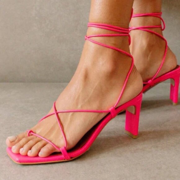 Aloha Bellini Strappy Heels - Picture 1 of 6